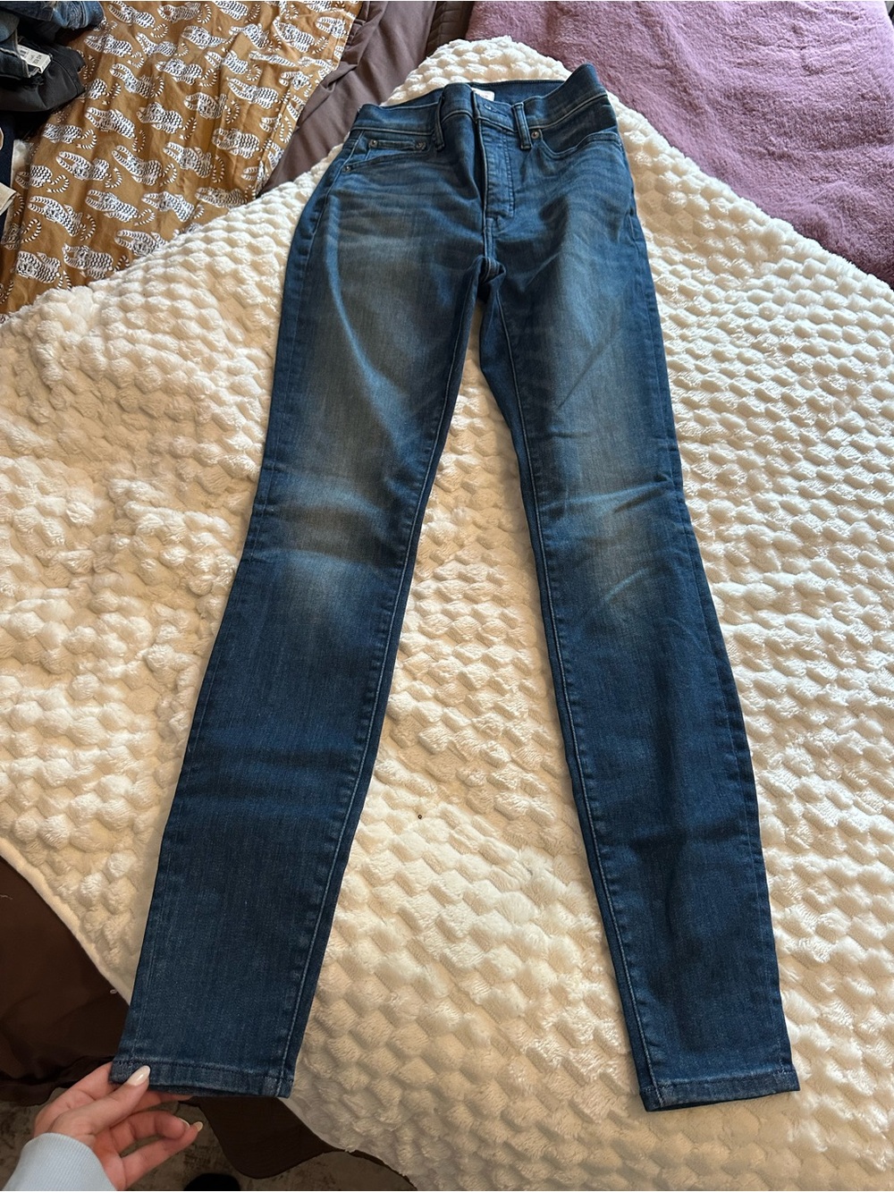 Lucky Brand Women's Dark Blue Skinny Jeans